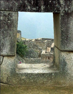View from Temple of the Three Windows