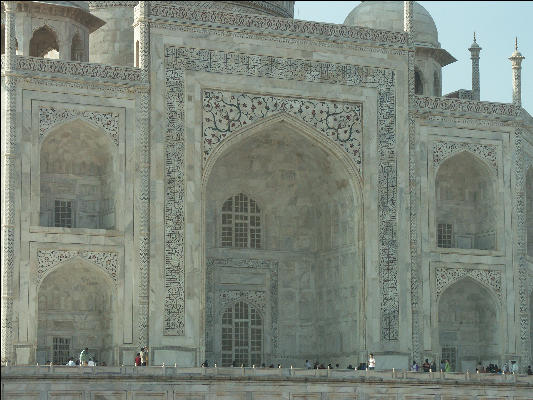 Pict3914 Taj Mahal Side Entrance Agra