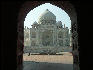Pict3922 Taj Mahal Through Taj Masjid (Mosque) Arch Agra