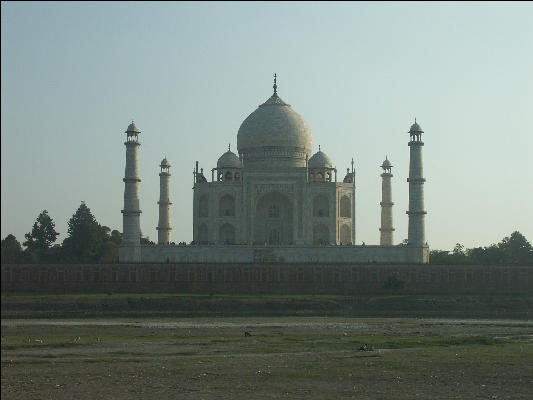 Pict4160 Taj Mahal Back View Agra