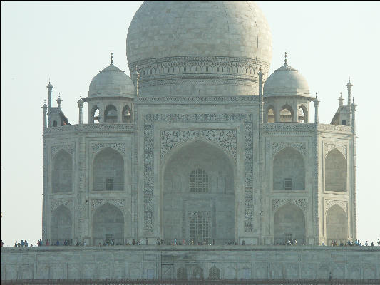 Pict4162 Taj Mahal Back View Agra