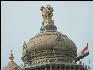 Pict0014 Government Building Dome Flag Bangalore